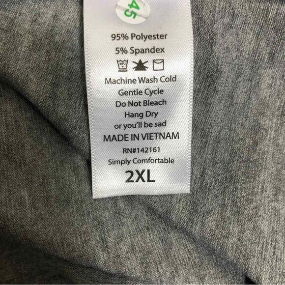 LuLaRoe Randy Women’s Gray Blue Red Disney Minnie Top Size 2XL - Picture 7 of 7